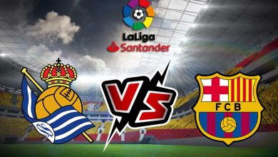 برشلونة و ريال سوسييداد بث مباشر