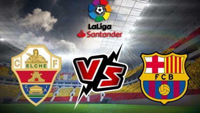 برشلونة و إلتشي بث مباشر