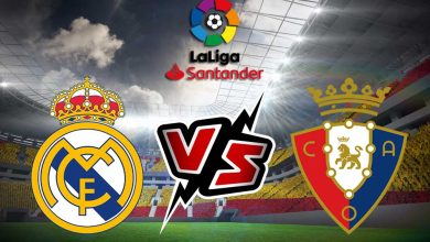 ريال مدريد و أوساسونا بث مباشر