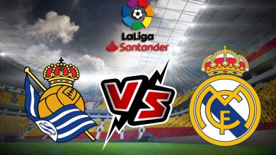 ريال مدريد و ريال سوسييداد بث مباشر