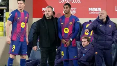 فليك حريص على أن يحتفظ برشلونة بماركوس راشفورد